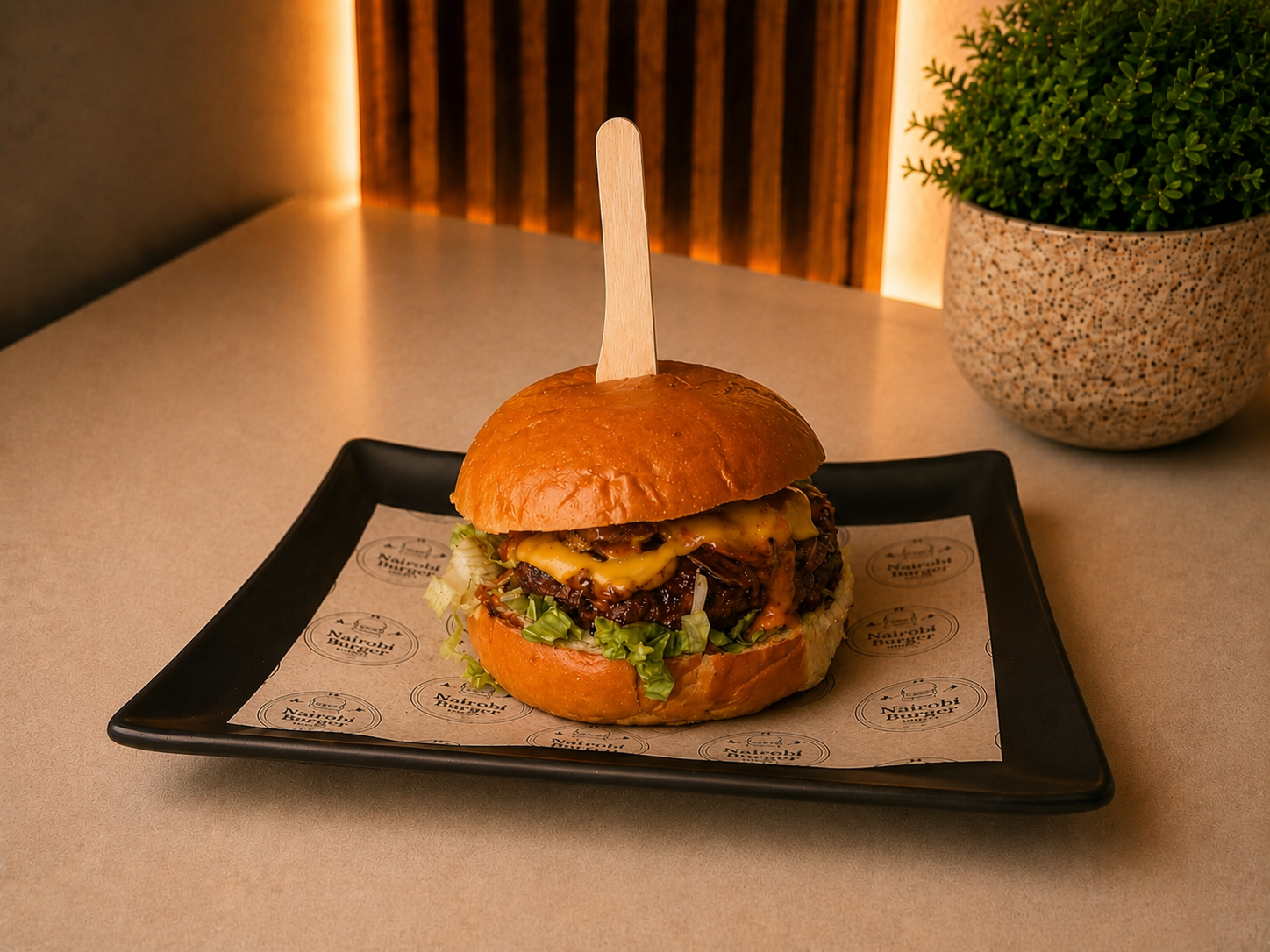 Nairobi Classic Beef Burger